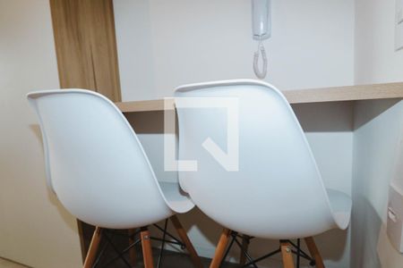 Cozinha de kitnet/studio para alugar com 1 quarto, 25m² em Butantã, São Paulo