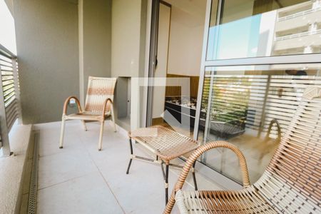 Studio para alugar com 25m², 1 quarto e sem vagaVaranda