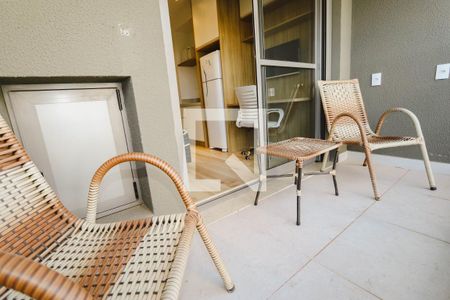 Studio para alugar com 25m², 1 quarto e sem vagaVaranda