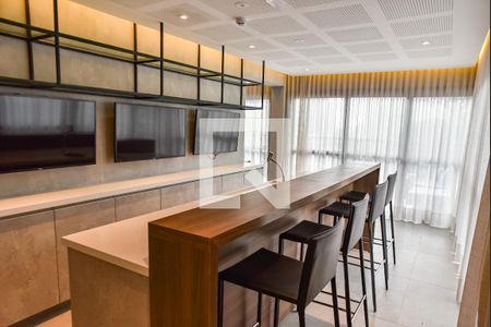 Studio para alugar com 27m², 1 quarto e sem vaga Studio para alugar com 27m², 1 quarto e sem vagaLounge bar