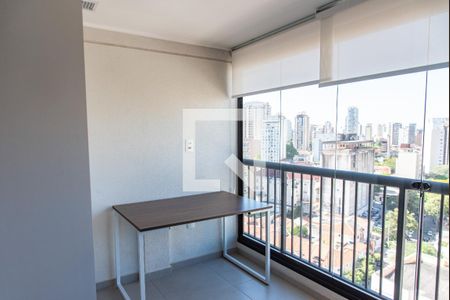Varanda de kitnet/studio para alugar com 1 quarto, 27m² em Vila Mariana, São Paulo