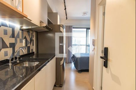 Studio para alugar com 27m², 1 quarto e sem vaga Studio para alugar com 27m², 1 quarto e sem vagaCozinha