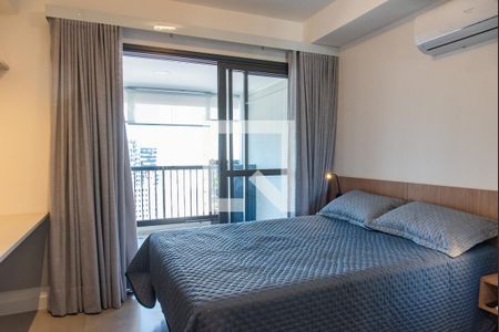 Sala/quarto de kitnet/studio para alugar com 1 quarto, 27m² em Vila Mariana, São Paulo