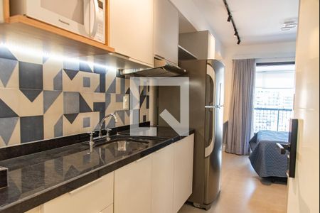 Studio para alugar com 27m², 1 quarto e sem vaga Studio para alugar com 27m², 1 quarto e sem vagaCozinha