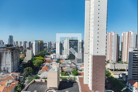 Studio para alugar com 27m², 1 quarto e sem vaga Studio para alugar com 27m², 1 quarto e sem vagaVista da varanda