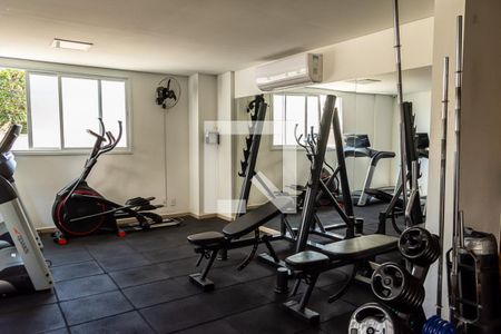 Área comum - Academia de apartamento para alugar com 2 quartos, 52m² em Centro, Americana
