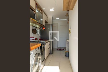Cozinha de apartamento para alugar com 2 quartos, 52m² em Centro, Americana
