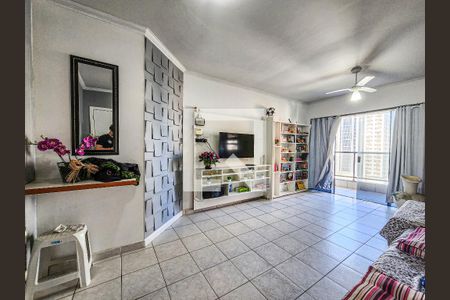 Sala de apartamento para alugar com 3 quartos, 140m² em Jardim Guaiuba, Guarujá