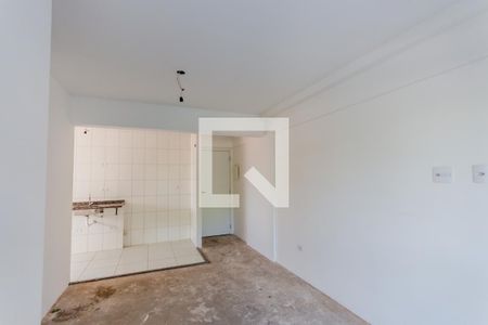 Sala de apartamento à venda com 2 quartos, 60m² em Jardim, Santo André