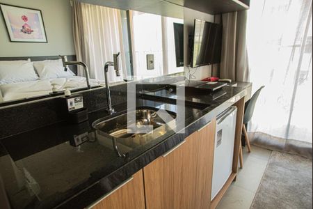 Studio para alugar com 25m², 1 quarto e sem vagaCozinha