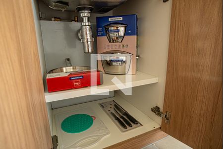 Studio para alugar com 25m², 1 quarto e sem vagaCozinha