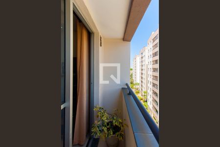 Varanda da Sala de apartamento à venda com 3 quartos, 59m² em Vila Bela, São Paulo