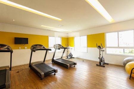 Apartamento para alugar com 38m², 1 quarto e 1 vaga Apartamento para alugar com 38m², 1 quarto e 1 vagaAcademia