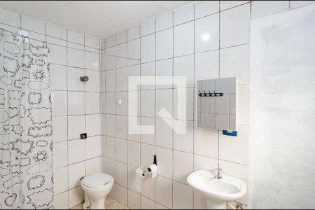 Banheiro Social de casa para alugar com 2 quartos, 100m² em Vila Guarani (z Sul), São Paulo