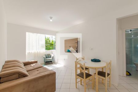 Sala de apartamento para alugar com 1 quarto, 46m² em Trindade, Florianópolis