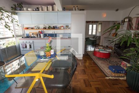 Sala/Cozinha de apartamento à venda com 2 quartos, 65m² em Jardim America, São Paulo
