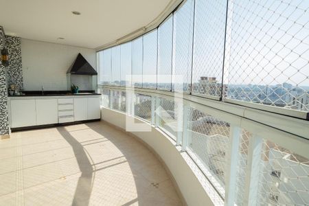 Sacada de apartamento à venda com 3 quartos, 140m² em Baeta Neves, São Bernardo do Campo