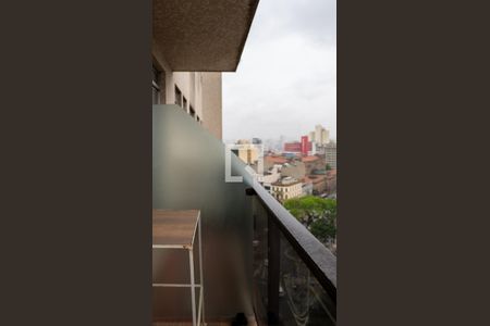 Varanda de apartamento para alugar com 1 quarto, 26m² em Centro Histórico de São Paulo, São Paulo