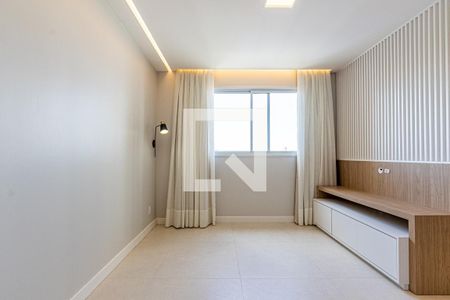Sala de apartamento para alugar com 1 quarto, 45m² em Barreiros, São José