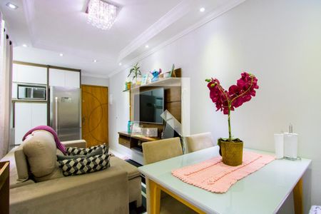 Sala de apartamento à venda com 2 quartos, 90m² em Jardim Ipanema, Santo André