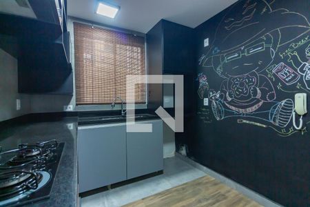 Cozinha de apartamento para alugar com 1 quarto, 40m² em Santa Maria, Osasco