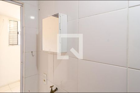 Banheiro Social de kitnet/studio para alugar com 1 quarto, 15m² em Vila Clementino, São Paulo