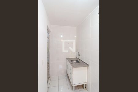 Cozinha de kitnet/studio para alugar com 1 quarto, 15m² em Vila Clementino, São Paulo