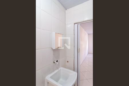 Banheiro Social de kitnet/studio para alugar com 1 quarto, 20m² em Vila Clementino, São Paulo