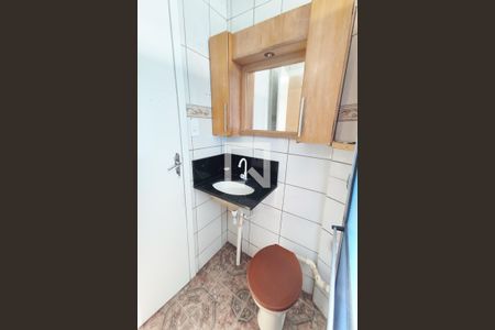 Banheiro da Suíte de casa para alugar com 2 quartos, 90m² em Boa Vista, Novo Hamburgo
