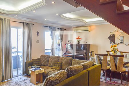 Sala de apartamento à venda com 3 quartos, 170m² em Baeta Neves, São Bernardo do Campo