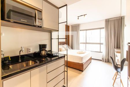Studio para alugar com 23m², 1 quarto e sem vagaStudio - Cozinha