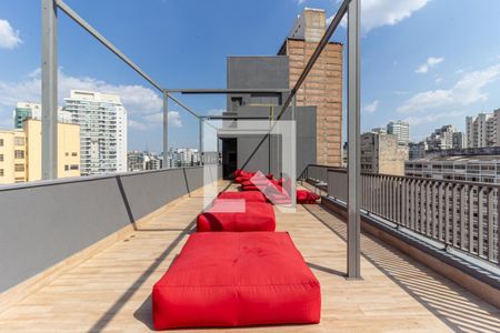 Studio para alugar com 23m², 1 quarto e sem vagaÁrea Comum - Sunset Desk