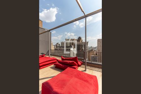 Studio para alugar com 23m², 1 quarto e sem vagaÁrea Comum - Sunset Desk