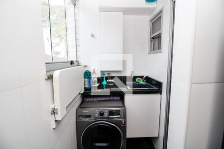Area de Serviço de apartamento à venda com 2 quartos, 56m² em Santo Antônio, Belo Horizonte