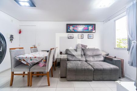 Sala de apartamento à venda com 2 quartos, 40m² em Vila Lutécia, Santo André