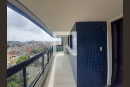 Varanda da Sala de apartamento para alugar com 2 quartos, 65m² em Boca do Rio, Salvador