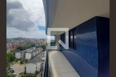Varanda da Sala de apartamento para alugar com 2 quartos, 65m² em Boca do Rio, Salvador