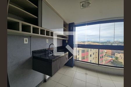 Varanda da Sala de apartamento para alugar com 2 quartos, 65m² em Boca do Rio, Salvador