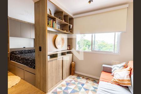 Sala/Cozinha de apartamento à venda com 1 quarto, 24m² em Tatuapé, São Paulo