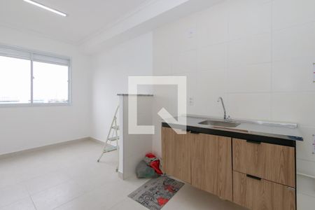 Sala/Cozinha de apartamento à venda com 1 quarto, 42m² em Jardim Mirante, São Paulo