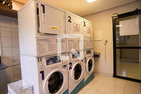 Studio à venda com 26m², 1 quarto e sem vagaLavanderia