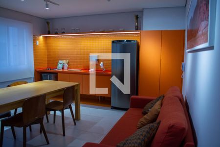 Apartamento para alugar com 32m², 2 quartos e sem vagaÁrea comum - Salão de festas