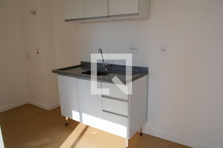 Cozinha de apartamento para alugar com 2 quartos, 32m² em Barra Funda, São Paulo