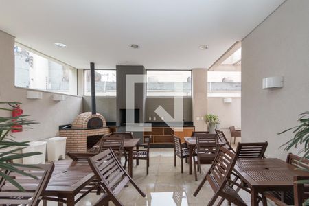 Apartamento à venda com 51m², 1 quarto e 1 vagaChurrasqueira