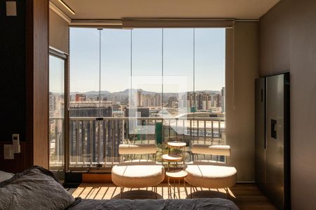 Vista da Suíte de apartamento para alugar com 1 quarto, 80m² em Perdizes, São Paulo