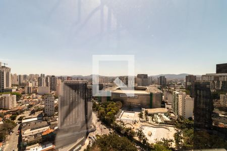 Vista da Sala/Varanda de apartamento para alugar com 1 quarto, 80m² em Perdizes, São Paulo