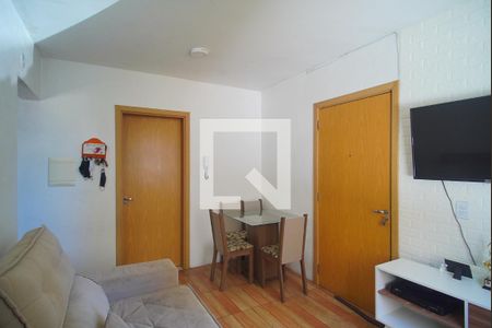 Sala de apartamento à venda com 2 quartos, 55m² em Rondônia, Novo Hamburgo