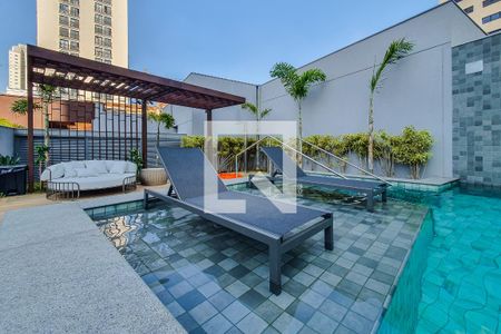 Studio para alugar com 25m², 1 quarto e sem vagaPiscina