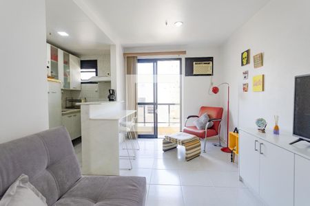 sala de apartamento à venda com 1 quarto, 40m² em Botafogo, Rio de Janeiro