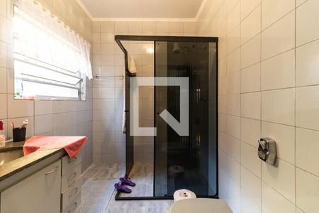 Banheiro da Suíte 1 da Casa 1 de casa à venda com 8 quartos, 500m² em Sacomã, São Paulo